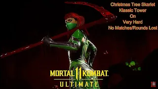 Mortal Kombat 11 Ultimate - Holiday Tree Skarlet Klassic Tower On Very Hard No Matches/Rounds Lost