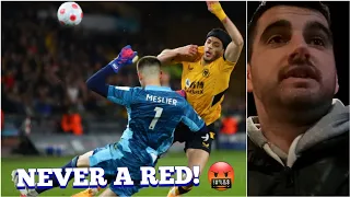 RAUL WRONGLY SENT OFF! Wolves 2-3 Leeds | Reaction