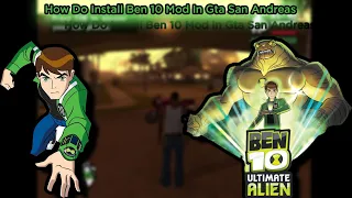 How To Download And Install Ben 10 Mod In Gta San Andreas In Tamil