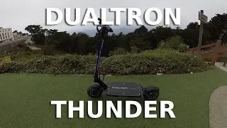 INSANE ELECTRIC SCOOTER | DUALTRON THUNDER REVIEW & IMPRESSIONS