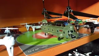 Syma S026G Chinook Indoor Flight