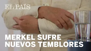 MERKEL vuelve a sufrir TEMBLORES