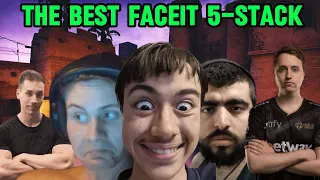 I Played In The Strongest Faceit 5-stack (w/JOISPOI24,FURIOUSSS,TWEEDAY,GET_RIGHT)