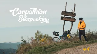 Bikepacking trip in the Carpathian Mountains. Frozen at the pass. Nevitsky Castle. Camping spot. Ep4