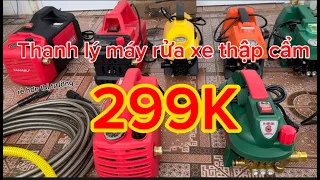 ⚡️Thanh lý máy rửa xe lộn xộn,máy củ,máy mới,trung/nhật/giá quá tốt/có quà tặng/alo em ngay nhé!