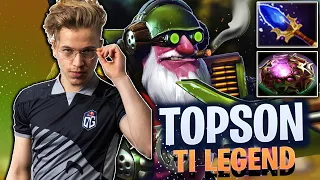 OG.Topson - Sniper AGHS & OCTARINE - Dota 2 7.28 Gameplay