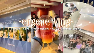 🫧 Enhypen Orange Blood Pop up Store Hive Hannam + GS25 Offline Store Event POB unboxing