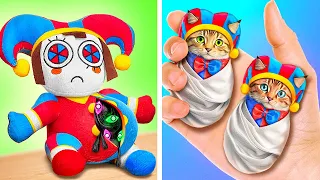 My Cat is Pregnant With Digital Circus😱 *Best Gadgets And Crafts For Your Pets* Secret house🎪
