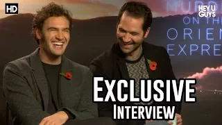 Tom Bateman & Manuel Garcia Rulfo | Murder on the Orient Express Exclusive Interview