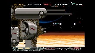 Phalanx (SNES) - Full Run on Funny (Hardest) Difficulty