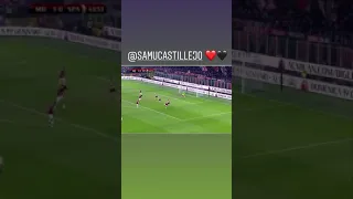 15 gennaio 2020, Milan vs S.P.A.L. 3-0, il gol di Samu Castillejo
