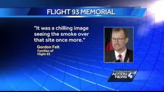 Fire destroys buildings at Flight 93 memorial