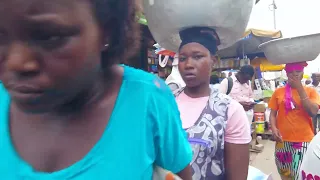 INSIDE AFRICA CITY MARKET GHANA ACCRA MAKOLA