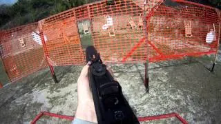 FL Subgun 4-2013 - Todd with Suppressed Mini Uzi Subgun  Stage 2