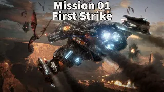 StarCraft: Remastered (SCR) - Mission 01 First Strike [Episode V: Terran]