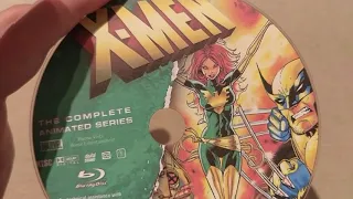 X-Men Animated Series blu-ray review unbox. Fred the blu-ray dog