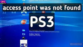 access point was not detected pada ps3