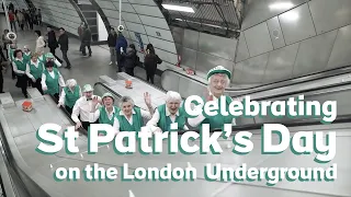 Celebrating St Patrick’s Day on the London Underground