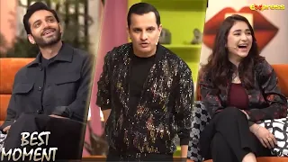 Best Moment 05 - Yumna Zaidi & Wahaj Ali | Hassan Choudary | The Talk Talk Show | Express TV