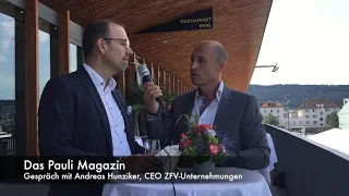 ZFV-Unternehumgen, CEO Andreas Hunziker im Gespräch