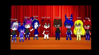 batalha de canto fnaf SL VS fnaf 1 //Gacha Club//batalha de canto//Fnaf 1//Fnaf SL//