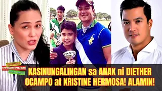 KASINUNGALINGAN sa Long Lost SON ni Kristine Hermosa kay Diether Ocampo Na Kumakalat sa Social Media