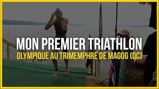 Mon premier TRIATHLON olympique, le VLOG ! Avec les erreurs de débutants en nage ! :D