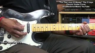 For The Love Of MONEY The O'jays Guitar Cover Drop D LESSON LINK BELOW @EricBlackmonGuitar