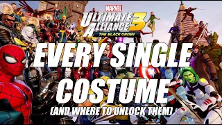 Showcase of EVERY Single Costume (& Where to Unlock them) - Marvel Ultimate Alliance 3 (MUA3)