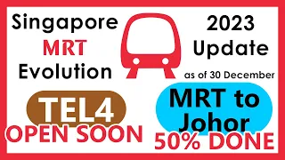 Singapore MRT Evolution (2023 Update) | as of 30 December