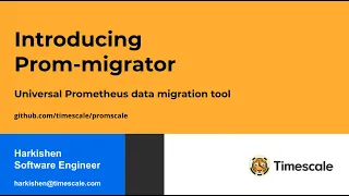 Prom-migrator & Tekton meetup