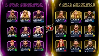 WWE MAYHEM 5 Star Superstar Dynamic Moves Vs 4 Star Superstar Super Moves 2.0 By PRINXE GAMING