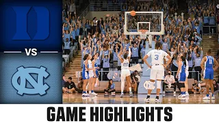 Duke vs. North Carolina Women's Basketball Highlights (2022-23)