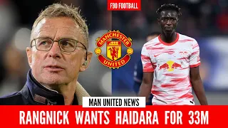 Haidara to Manchester United | Ralf Rangnick First Man Utd SIgning | Amadou Haidara | Man Utd News