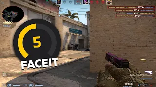 how 5 lvl faceit really plays cs:go