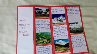 How to make easy travel brochure/brochure