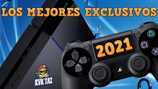 LOS 10 MEJORES JUEGOS EXCLUSIVOS DE PS4 2021