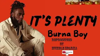 Burna Boy Its Plenty Instrumental |Reproduced by Humble Sparka