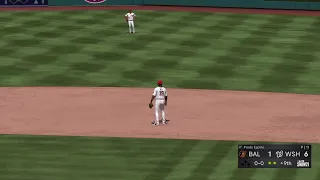 MLB The Show 21 Orioles Vs Nationals Game 3