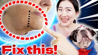 Fix Bulldog Face in 14 days! Remove Marionette Line and Firm up Jawline