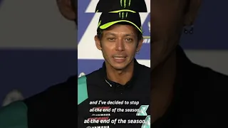 VALENTINO ROSSI RETIRED?! Thanks Legend #VR46