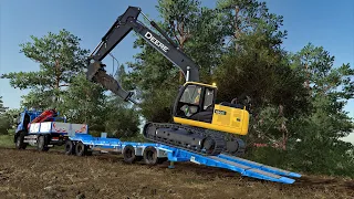 FS22 - Map Azura 006 🌲🚧🌲 - Forestry, Farming and Construction - 4K