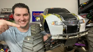 A T-Maxx with the Rare Traxxas 2.5R racing Engine - Lets Check it out - NitroGang LIVE Stream