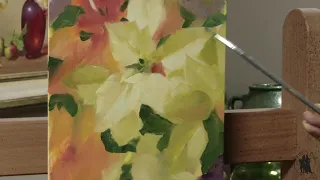 Preview of Painting Poinsettias with Elizabeth Robbins