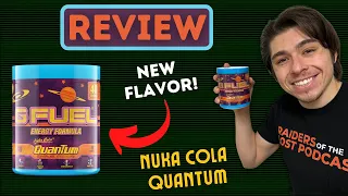 Fallout Nuka Cola Quantum GFUEL Flavor REVIEW!