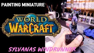 Painting Sylvanas Windrunner from WOW / 와우 캐릭터 실바나스 도색하기