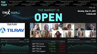 Tilray Virtually Opens The Market, May 31, 2021