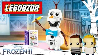 ЛегОбзор (LEGOBZOR): Лего Холодное сердце 2  Олаф 41169