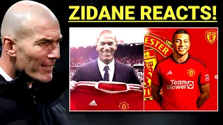 Zinedine Zidane's Shocking Reaction to Joining Manchester United
