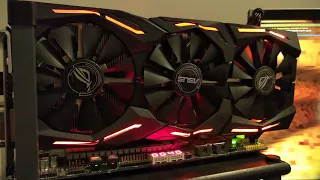 ASUS ROG STRIX RX 580 8GB GAMING Furmark BenchMark